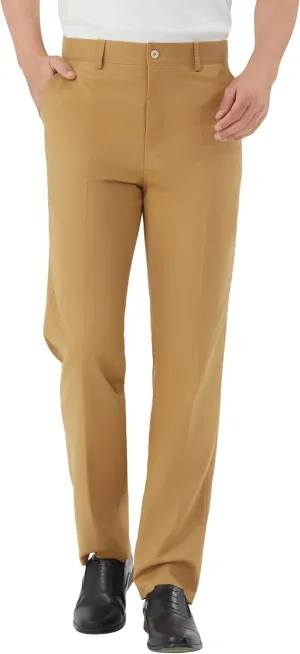 Men's Tall Classic Fit Flex Expandable Waist Flat Front Dress Pants