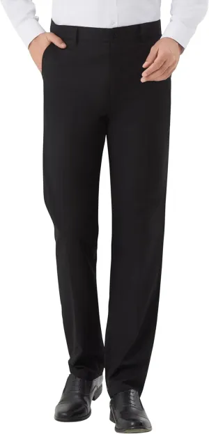 Men's Tall Classic Fit Flex Expandable Waist Flat Front Dress Pants