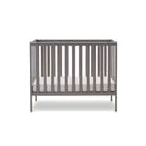 Obaby Bantam Space Saver Cot - Taupe Grey -Direct Delivery