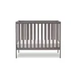Obaby Bantam Space Saver Cot - Taupe Grey -Direct Delivery