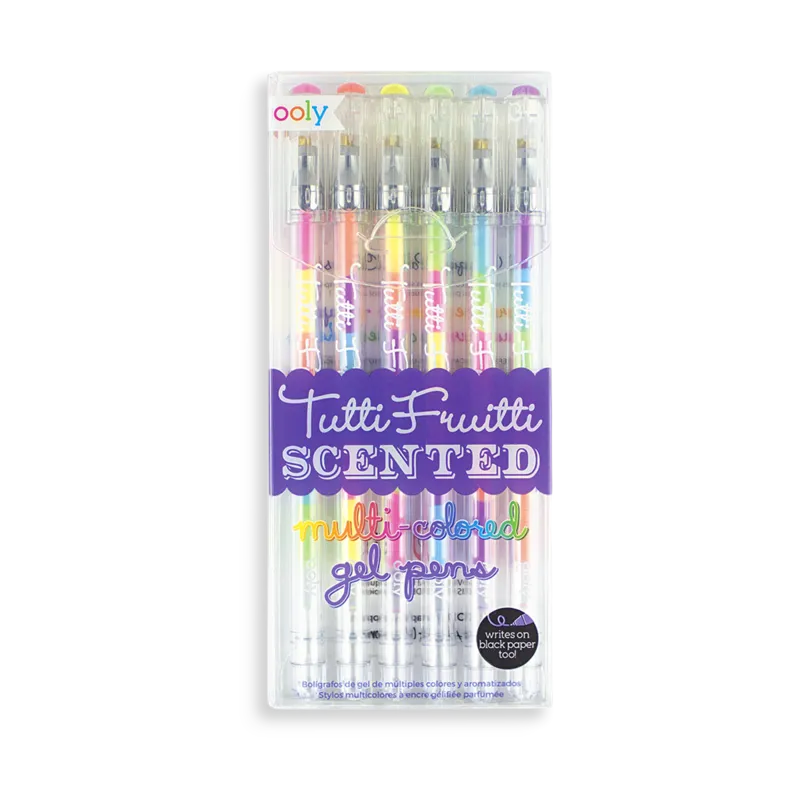 Ooly Tutti Fruitti Scented Gel Pens - Set of 6