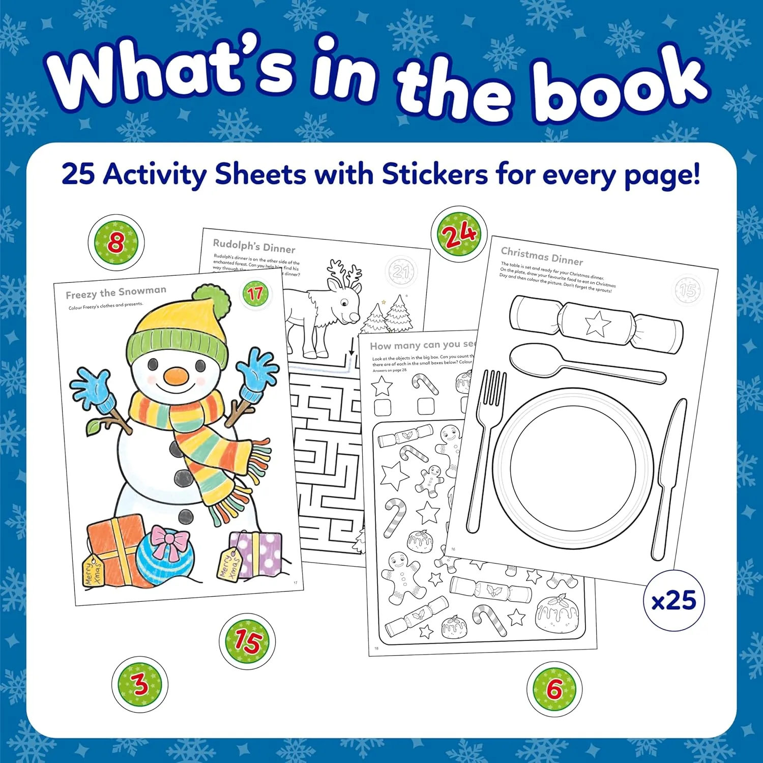 Orchard Toys Countdown to Christmas Activity Book