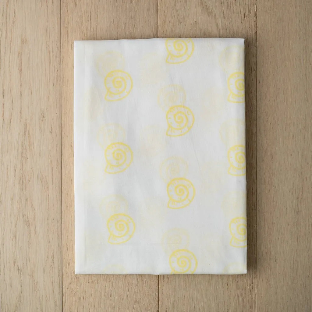 Organic Single Swaddle - Pearly Shell