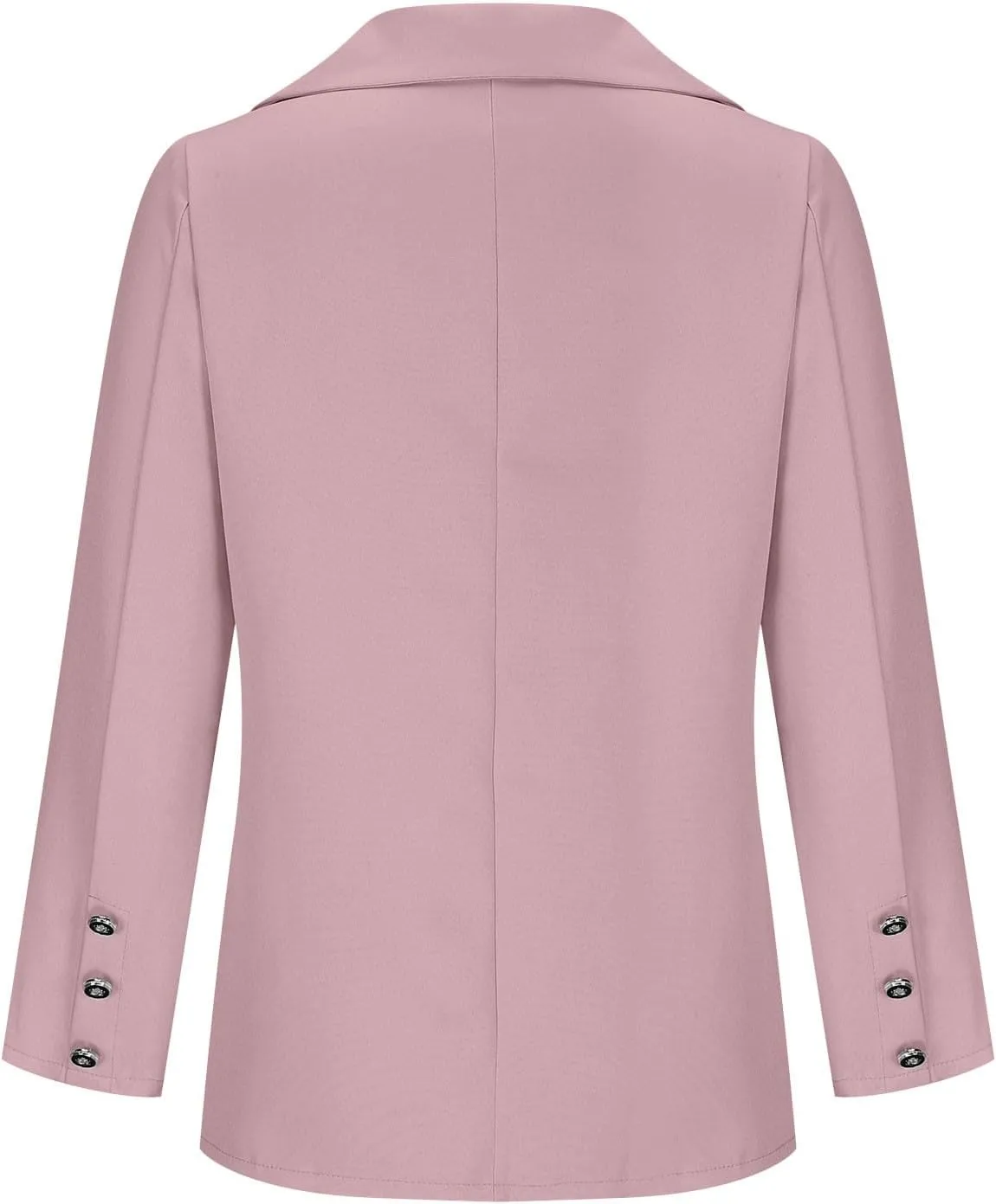 Oversized Blazers for Women Business Casual Long Sleeve Double Breasted Suit Jackets Open Front Lightweight Blazer