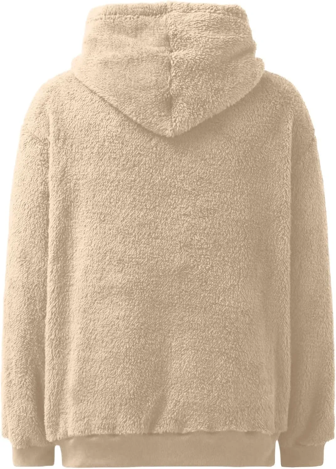 Oversized Sweatshirt for Teen Girls Sherpa Fuzzy Fleece Hooded Sweatshirts Soft Long Sleeve Pullover Fall Sweaters