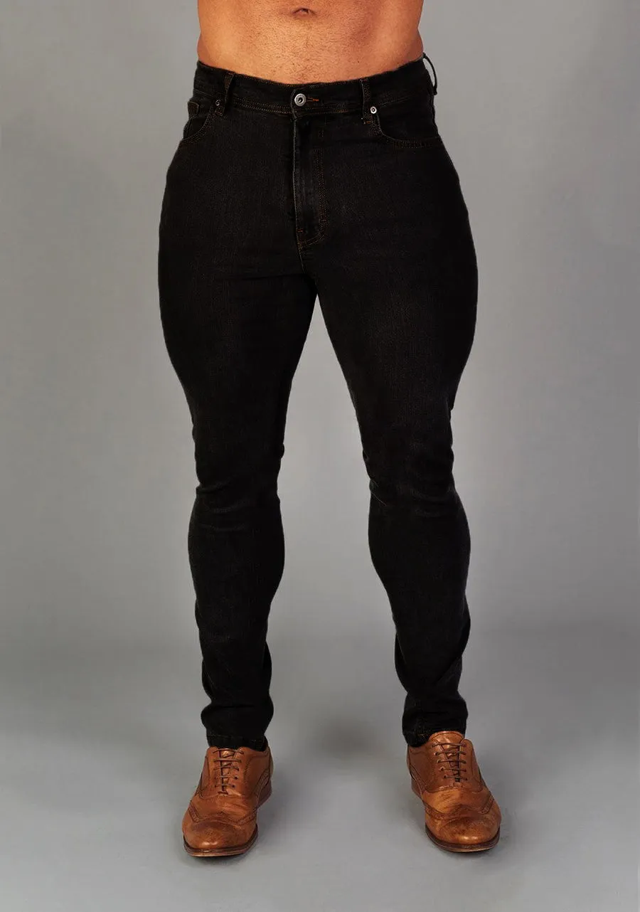 PANTHER ATHLETIC FIT STRETCH JEANS