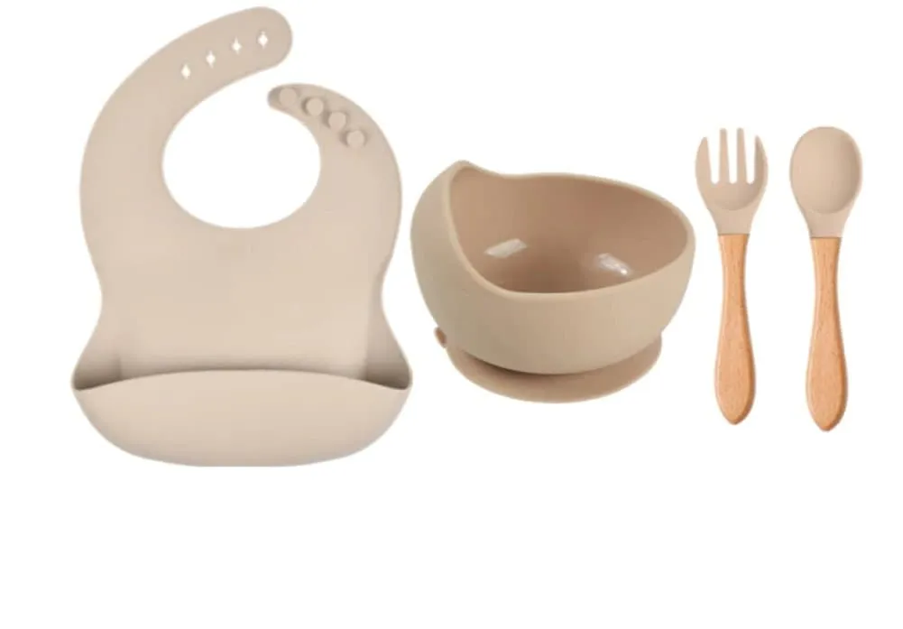Personalised Baby Silicone Feeding Set, Personalised Spoon and Fork Set/ Toddler Feeding Set/ BPA Free - Eco Friendly - Baby weaning spoon