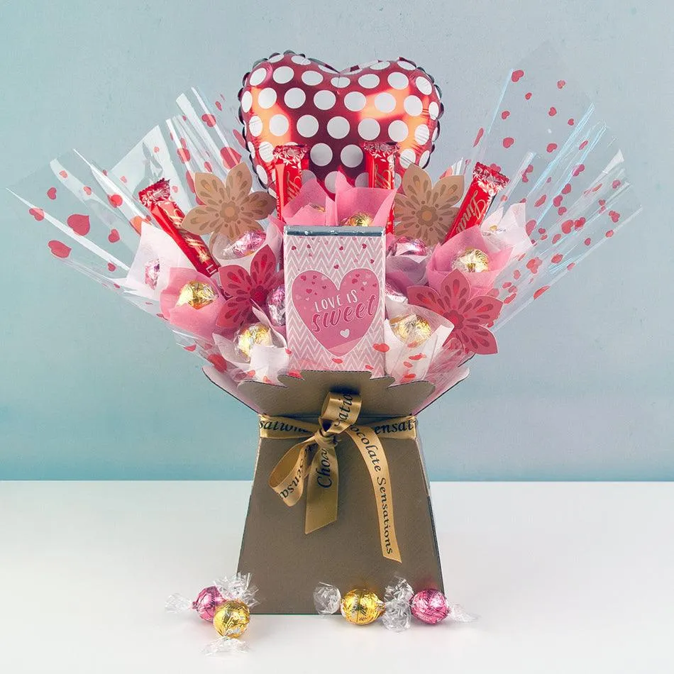 Polka Dots and Sweetness Chocolate Bouquet