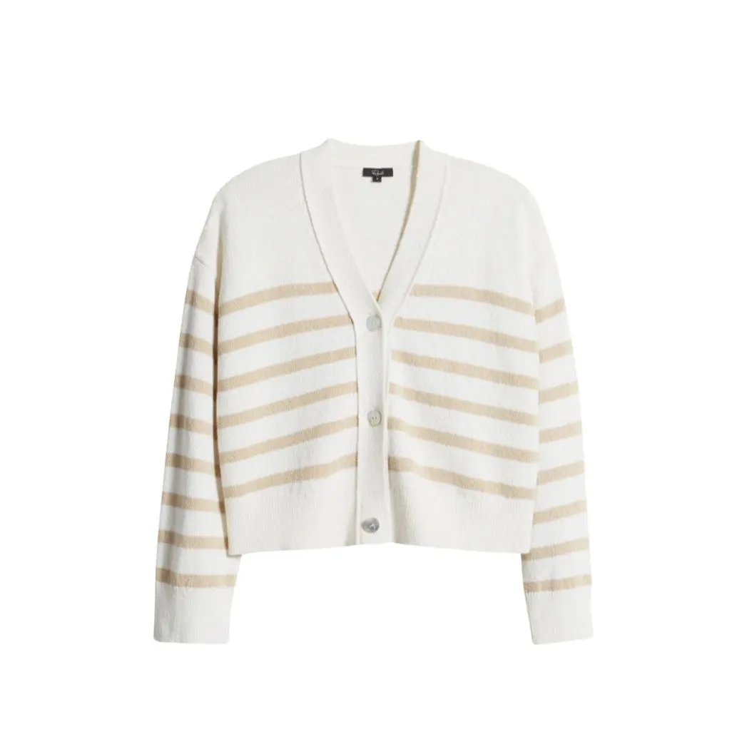 RAILS GENEVA STRIPED CARDIGAN