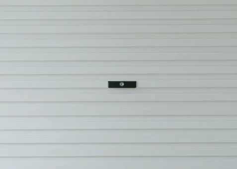 Roll-up Single Garage Door (steel) - 2550 x 2700