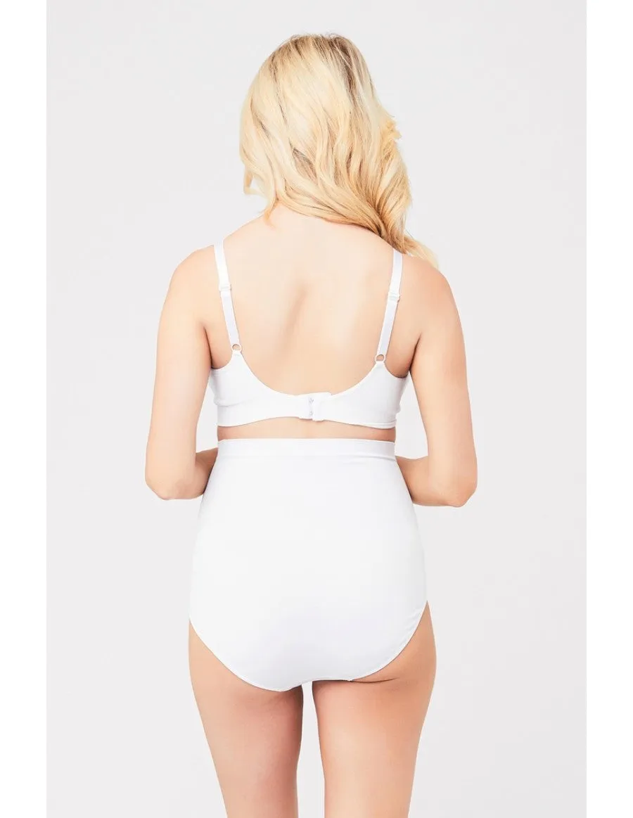 Seamless Nursing Bra (White)