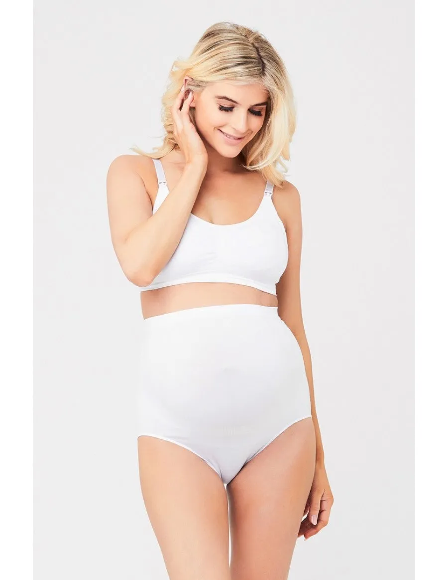 Seamless Nursing Bra (White)