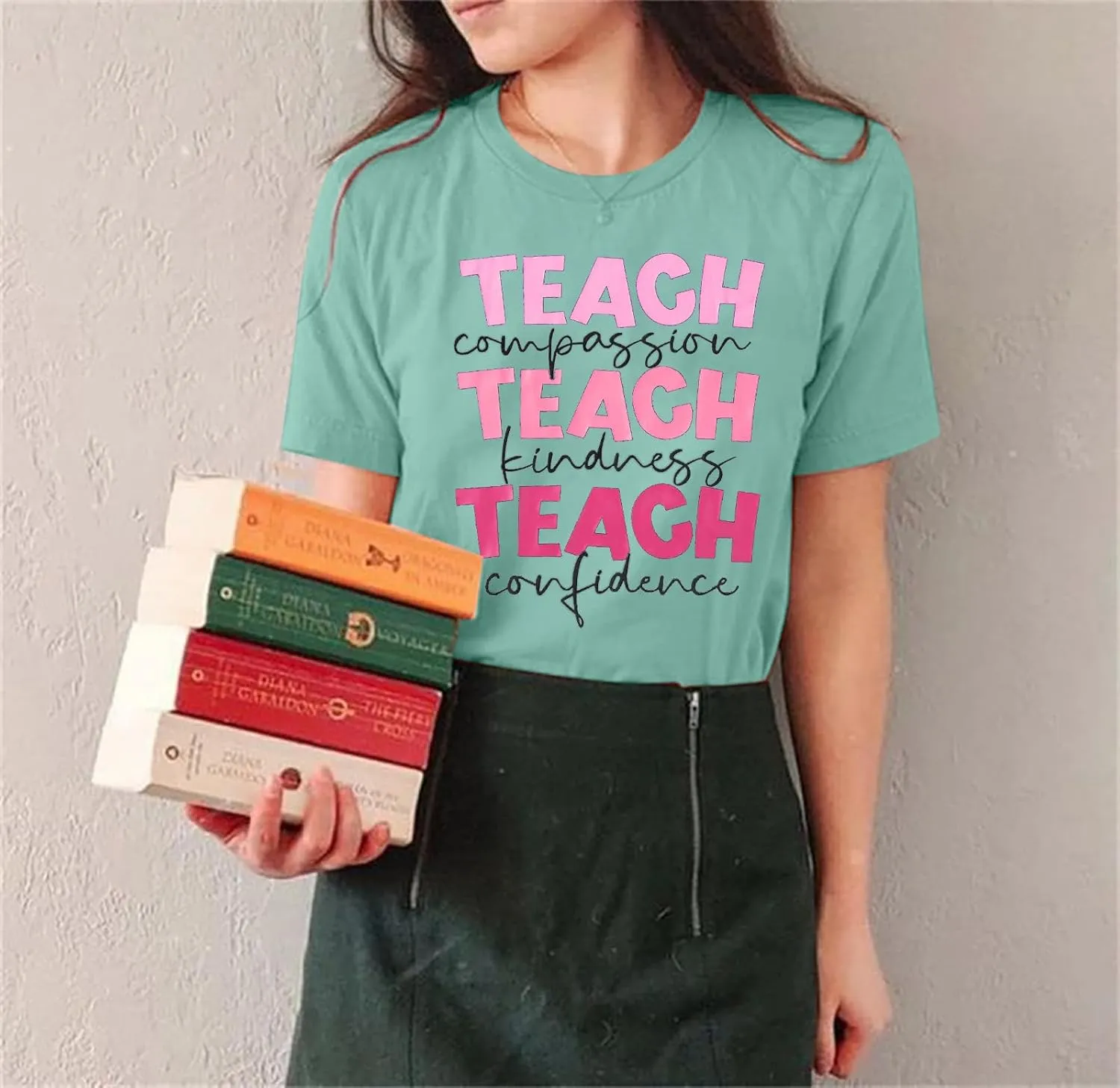 SFHFY Teacher Shirt Women: Teach Tshirt Cute Teacher Life T-Shirt Last Day of School Tee Kindness Vacation Tops