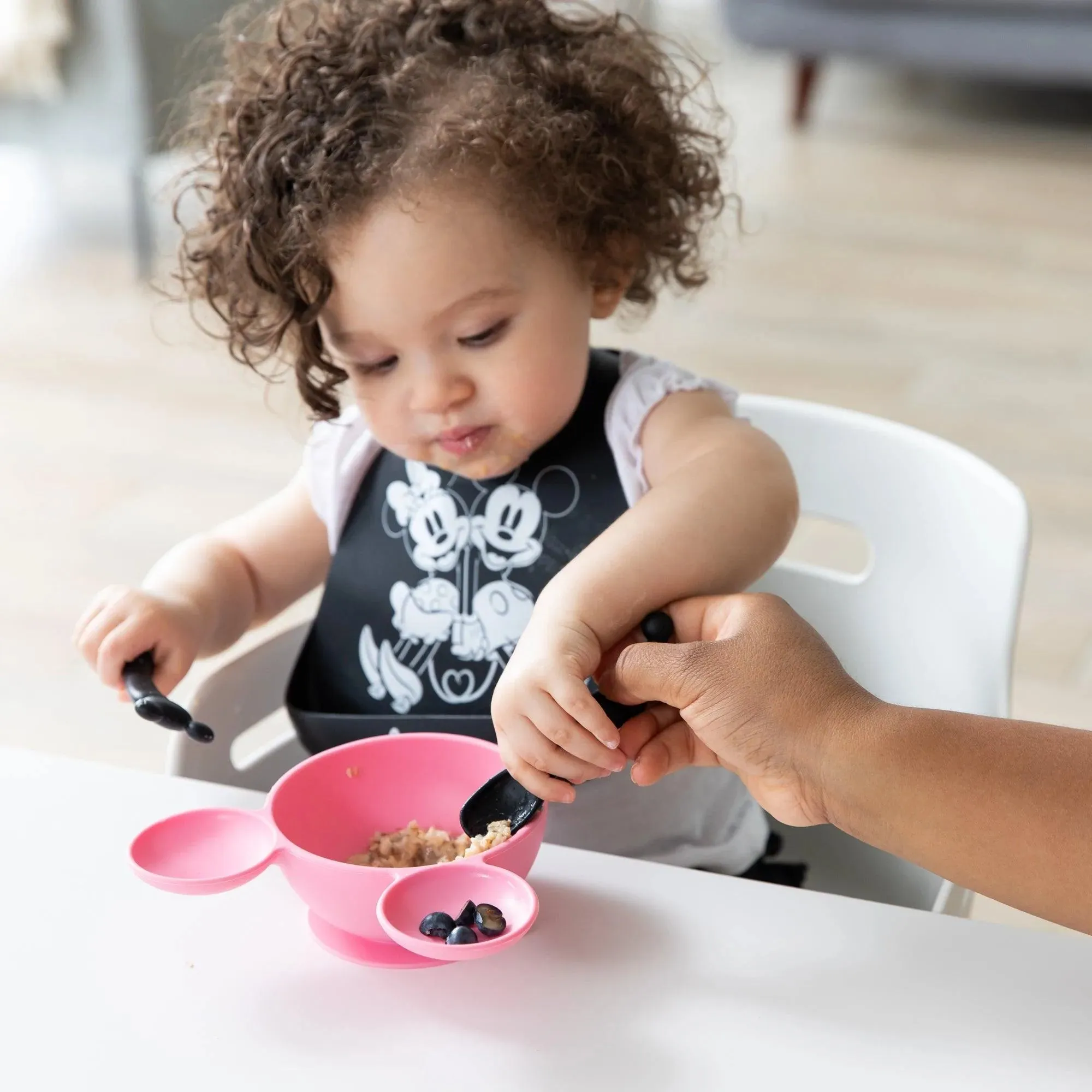 Silicone Dipping Spoons: Mickey Mouse (Classic Black)