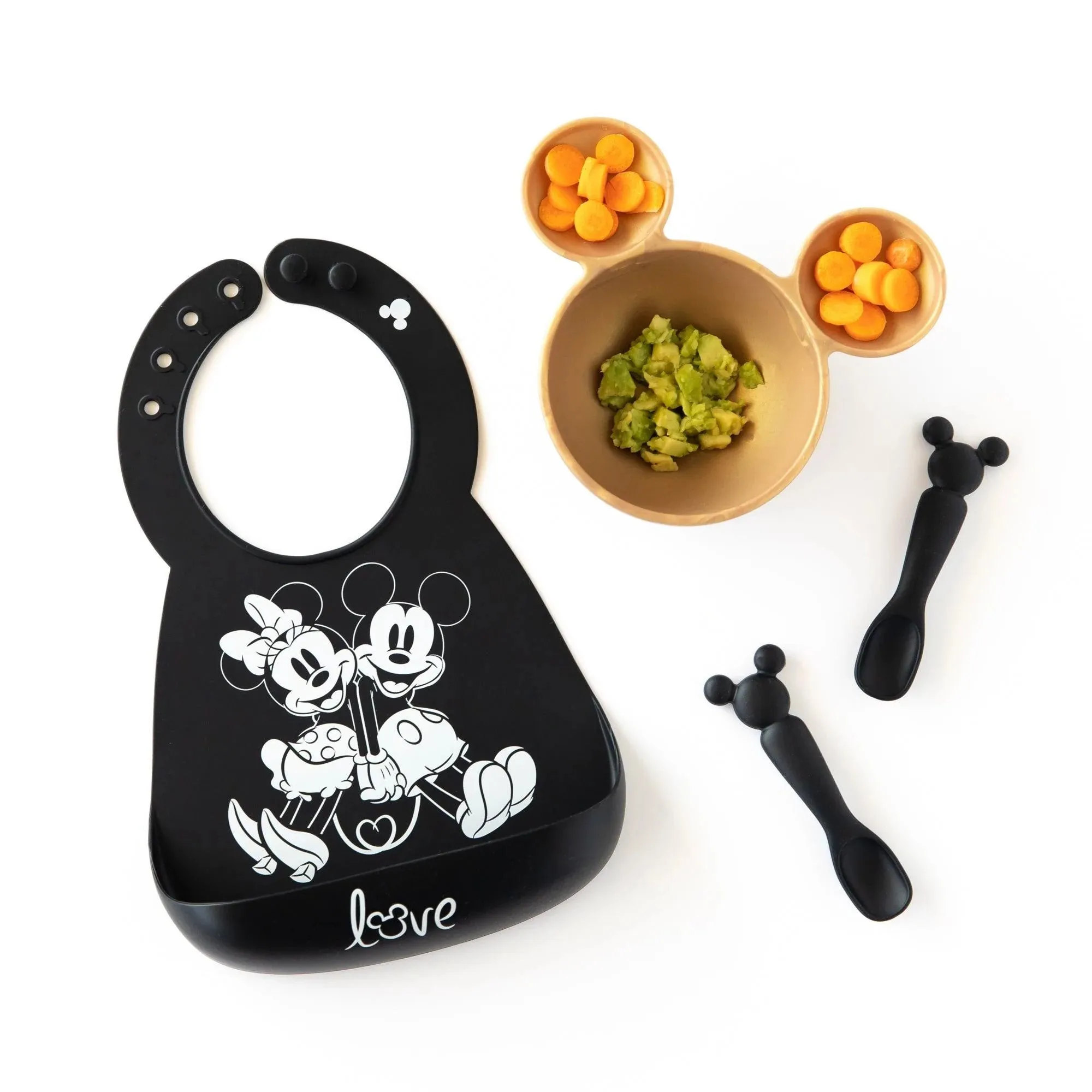 Silicone Dipping Spoons: Mickey Mouse (Classic Black)