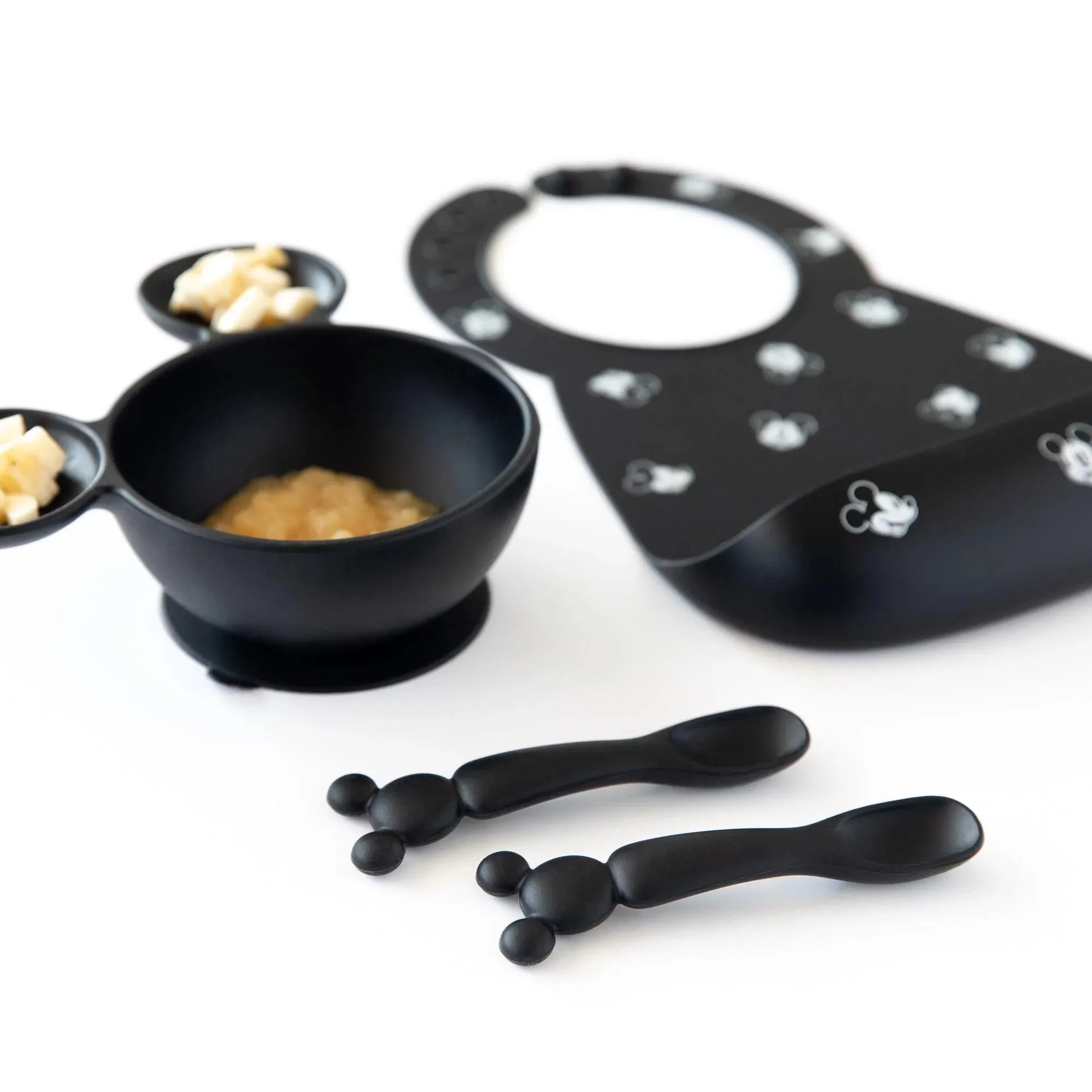 Silicone Dipping Spoons: Mickey Mouse (Classic Black)