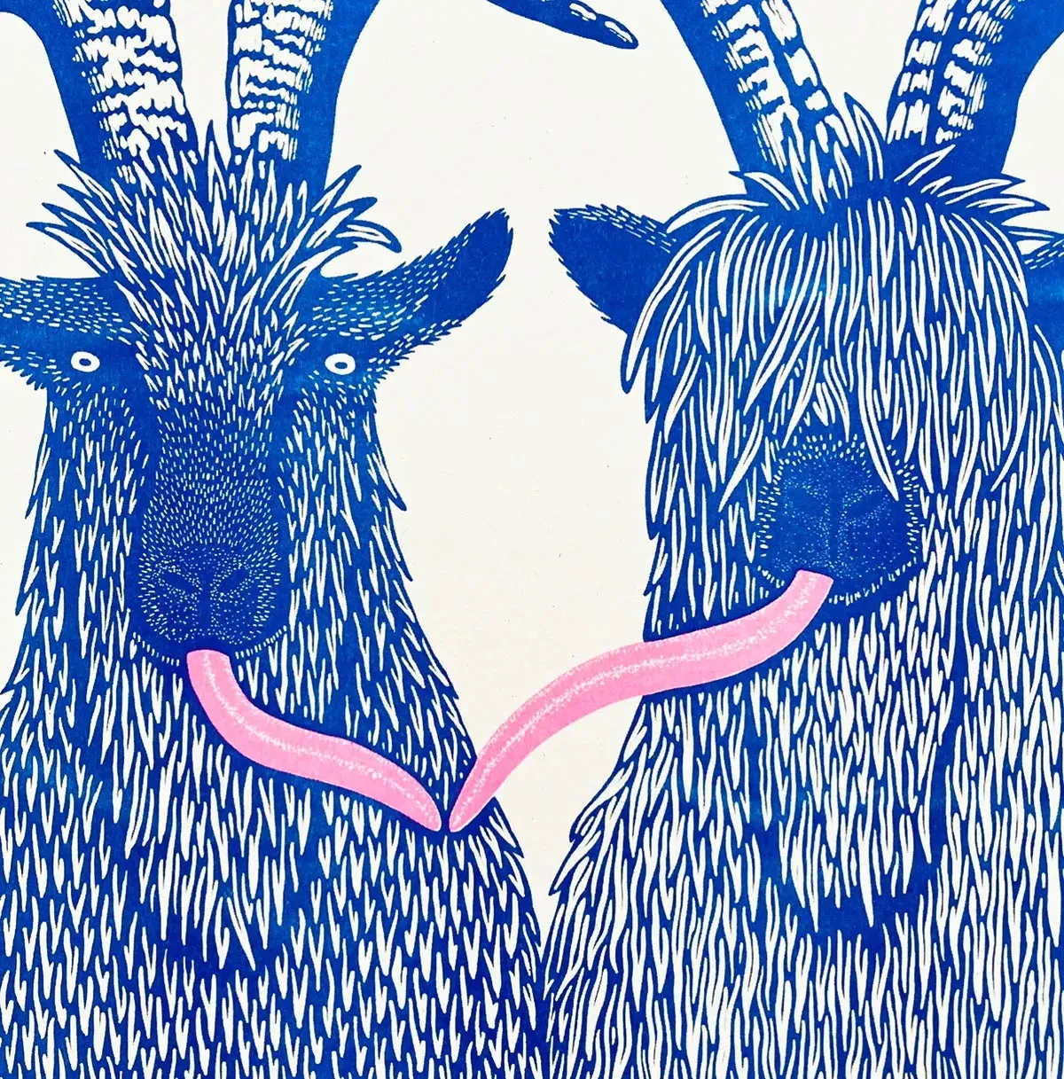 Silly Billies: Artistic Riso Print