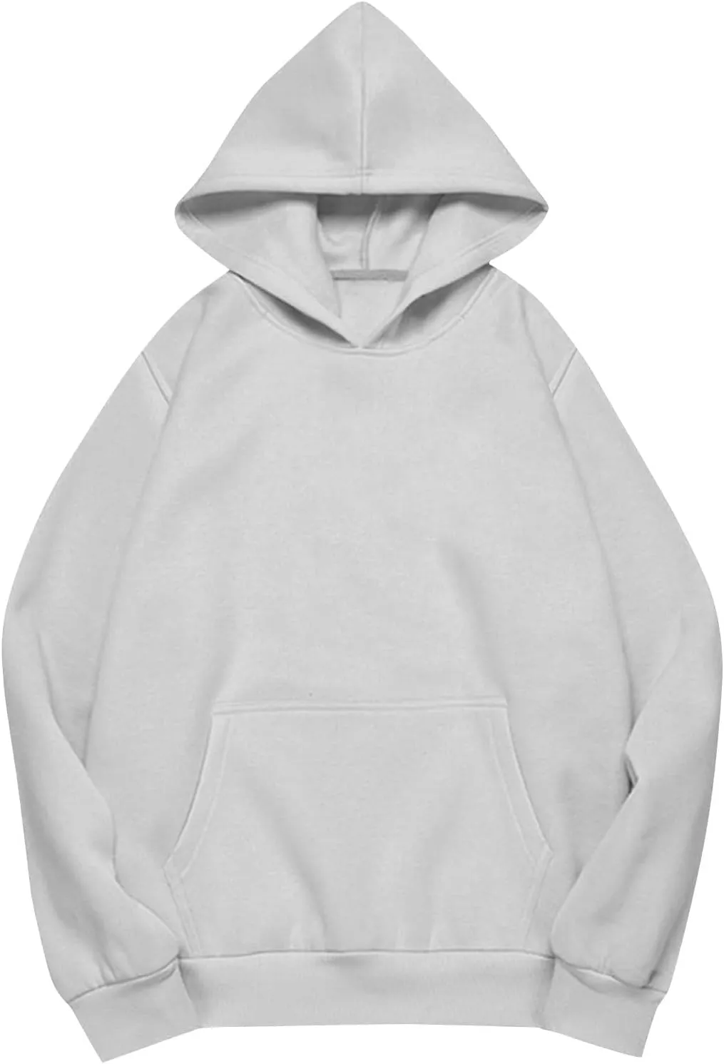 slqdgmryz Oversized Sweatshirt for Women Fleece Preppy Cozy Cute Hoodies Y2k Soft Drop Shoulder Plain Hoodie with Pockets