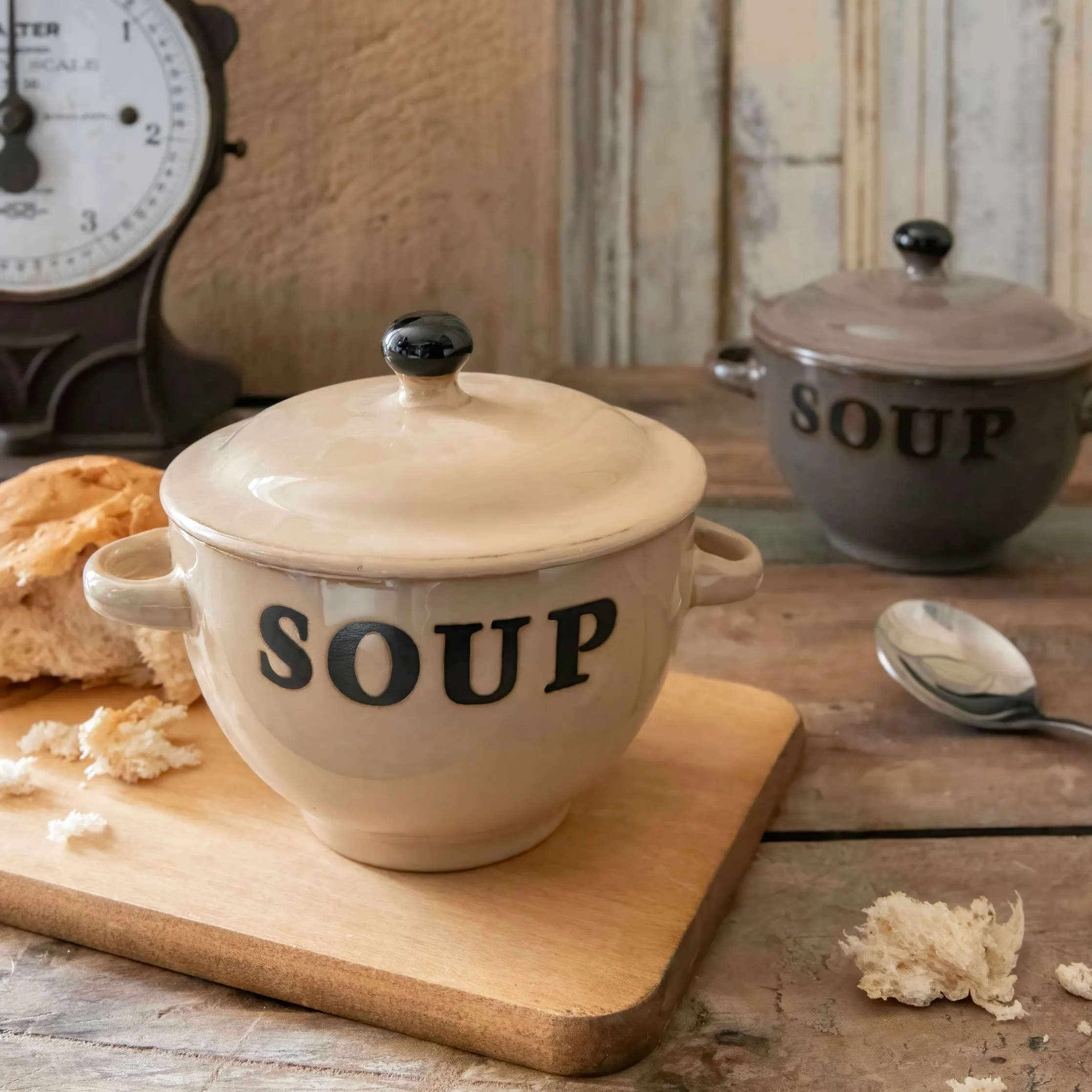 Soup Bowl & Spoon Set