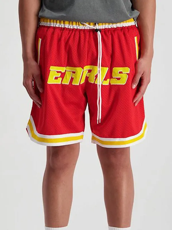 Sporty Loose Fit Above The Knee Beach Shorts