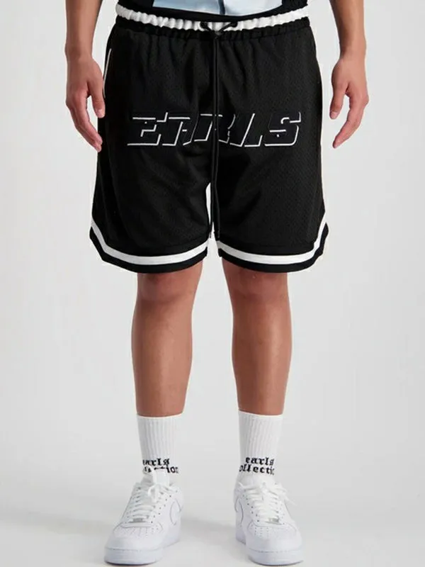 Sporty Loose Fit Above The Knee Beach Shorts