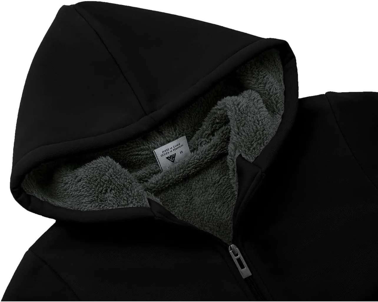 SWISSWELL Kids Fleece Hoodie Full Zip Hooded Sweatshirt Long Sleeve Cozy Jacket for Boys and Girls 6-15 Years Old