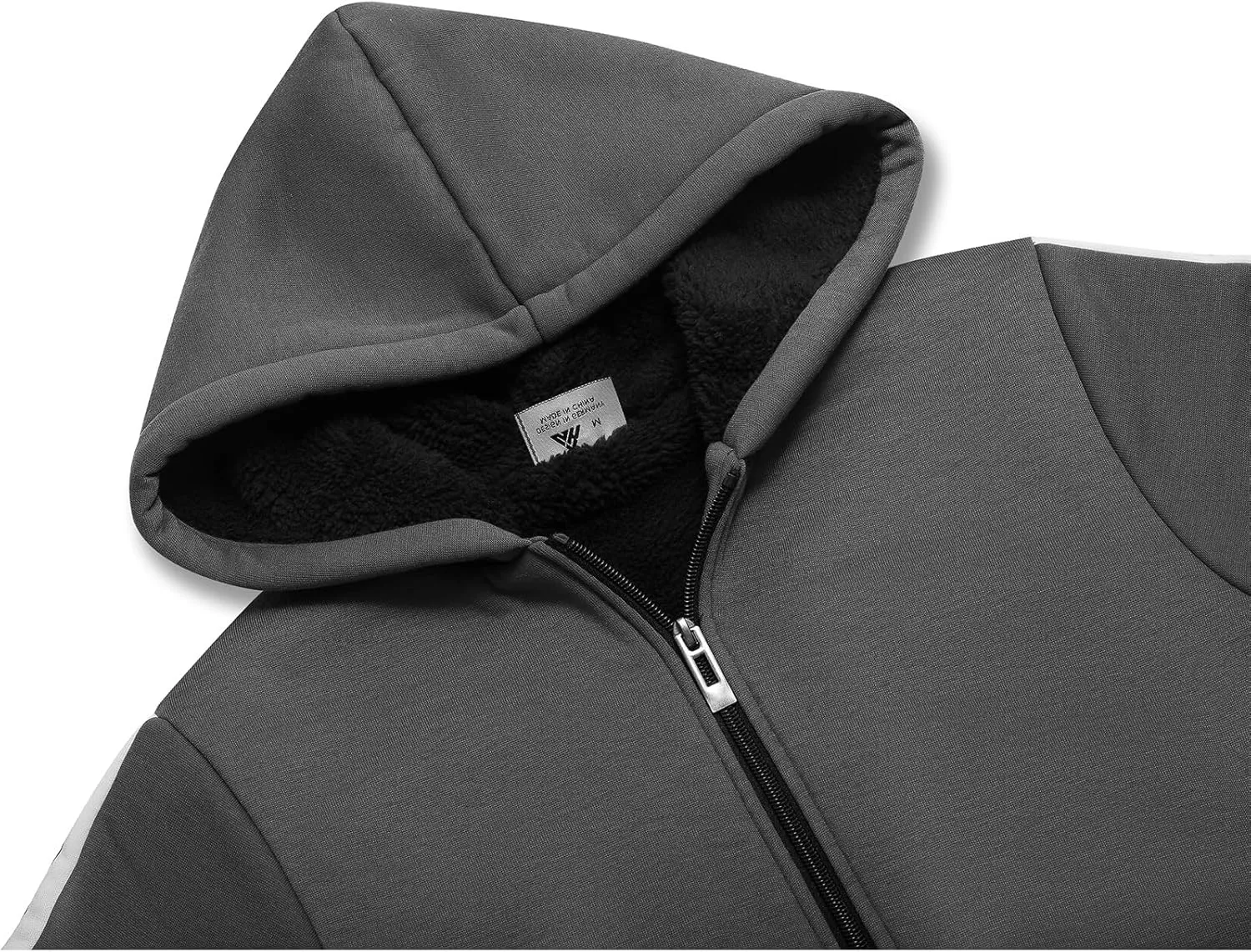 SWISSWELL Kids Fleece Hoodie Full Zip Hooded Sweatshirt Long Sleeve Cozy Jacket for Boys and Girls 6-15 Years Old