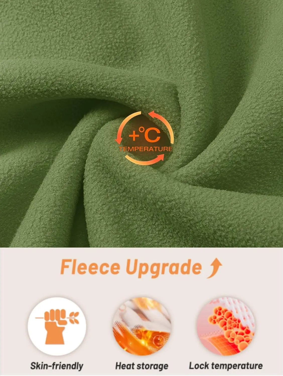 TACVASEN Women's Soft Fleece Jacket Lightweight Full Zip Sweatshirts Coat Casual Winter Warm Sweaters with Pockets