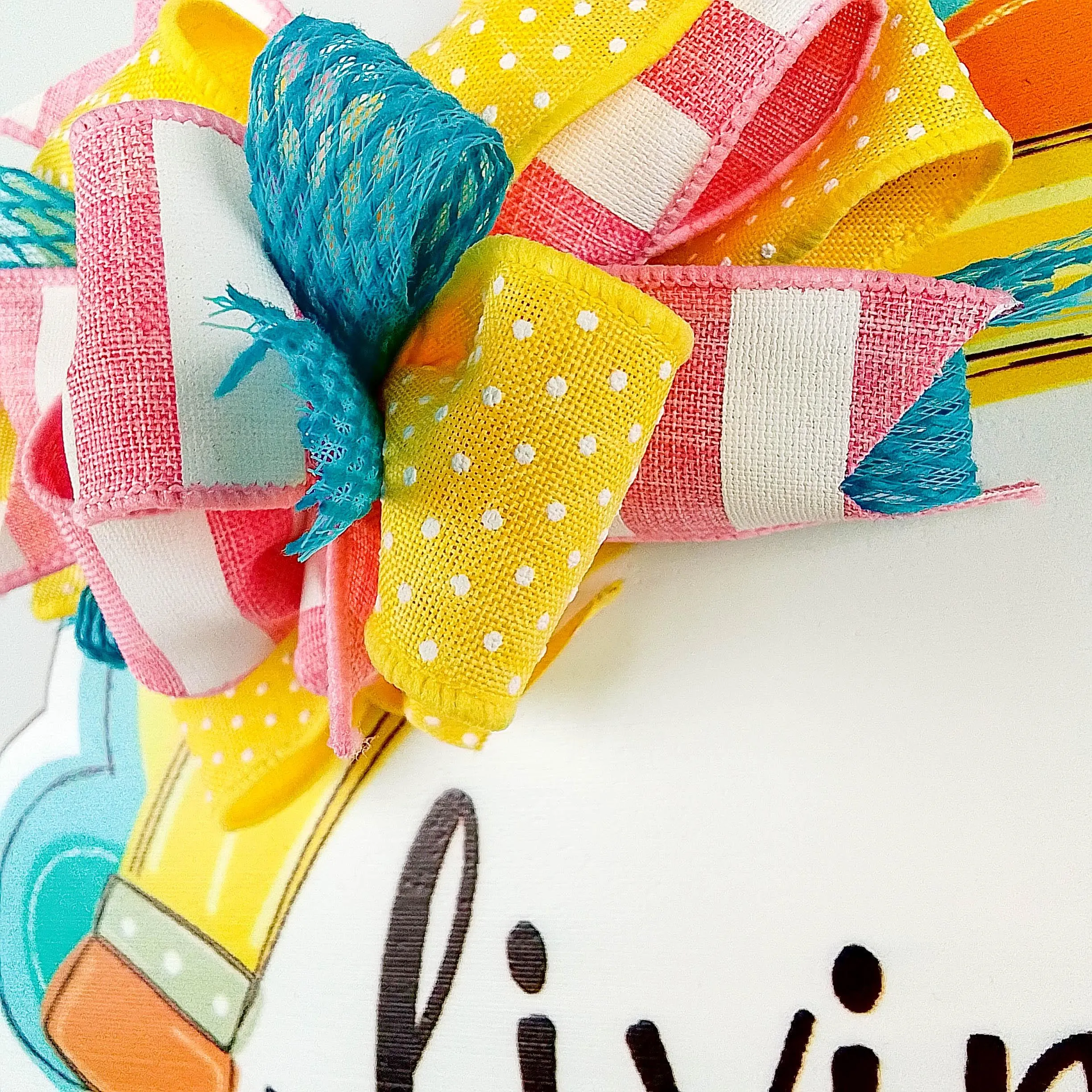 Teacher Door Hanger, Pencil Decorations