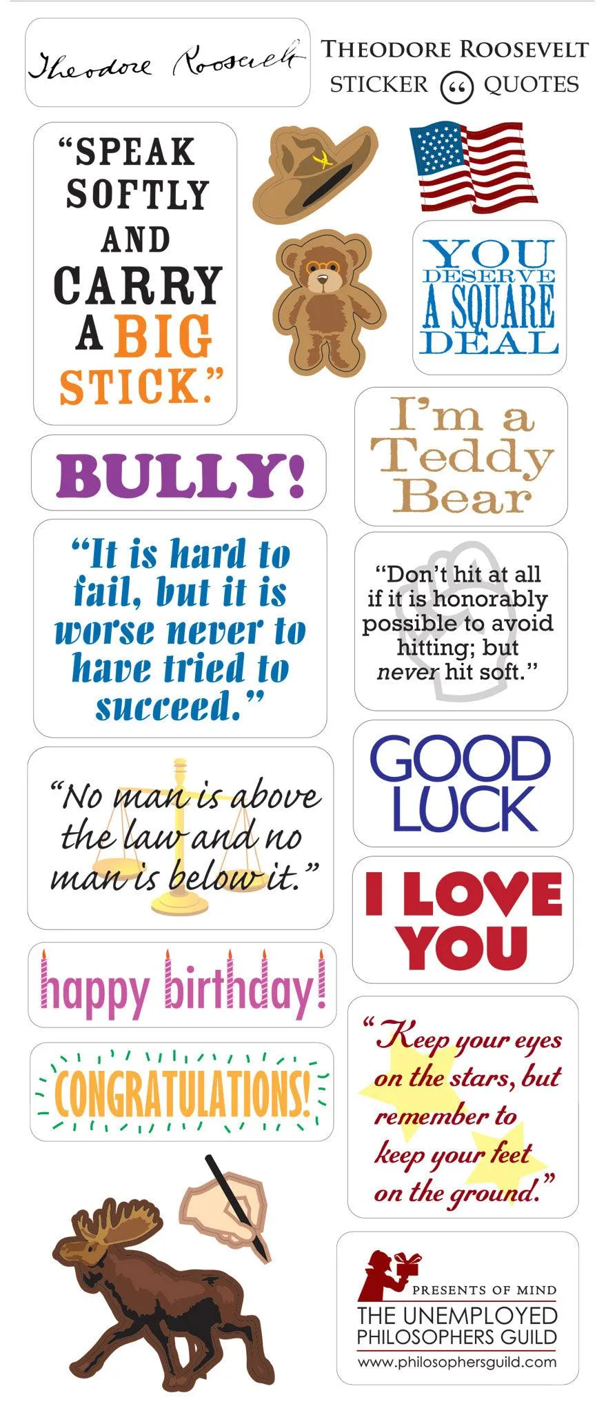 Theodore Roosevelt Greeting Card