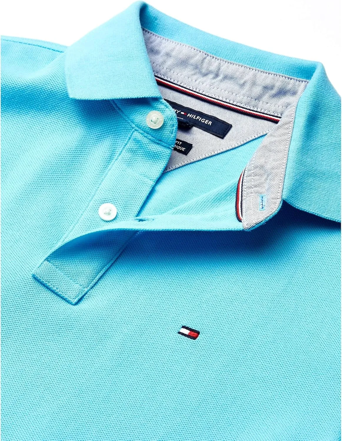 Tommy Hilfiger Men's Short Sleeve Cotton Pique Polo Shirt in Classic Fit