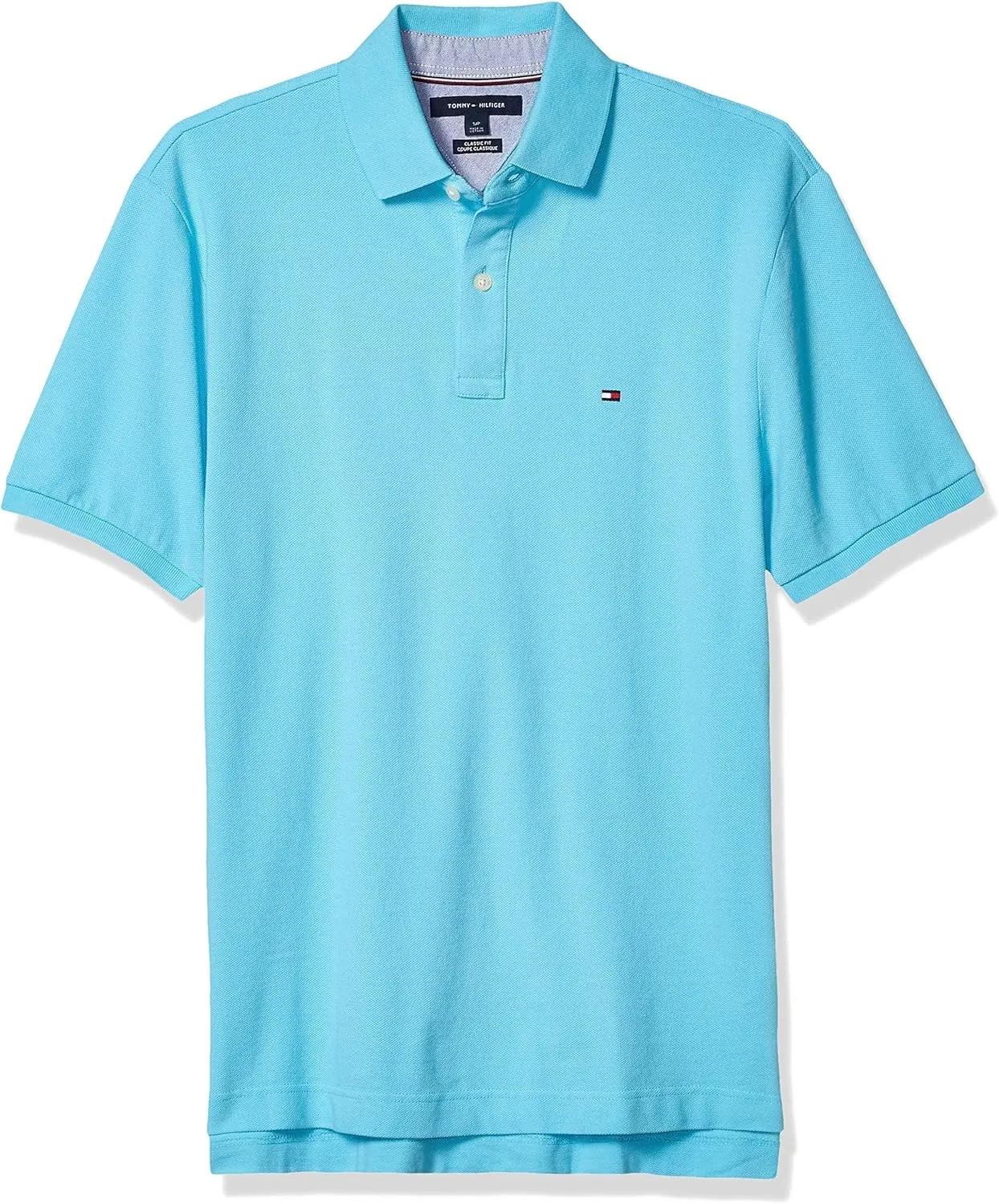 Tommy Hilfiger Men's Short Sleeve Cotton Pique Polo Shirt in Classic Fit