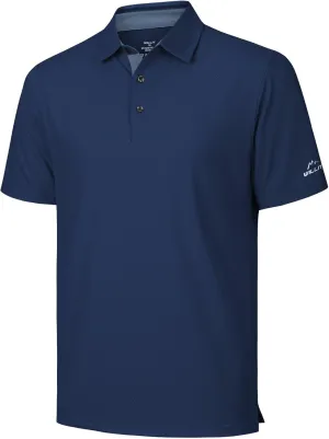 Willit Men's Golf Polo Shirts Short Sleeve Quick Dry Moisture Wicking Performance Classic Collared Casual