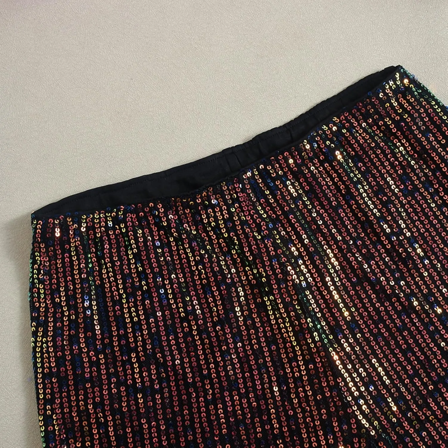 Women Casual High Waist Dance Party Sequin Sparkle Shorts Sexy Glitter Skinny Rave Hot Pants