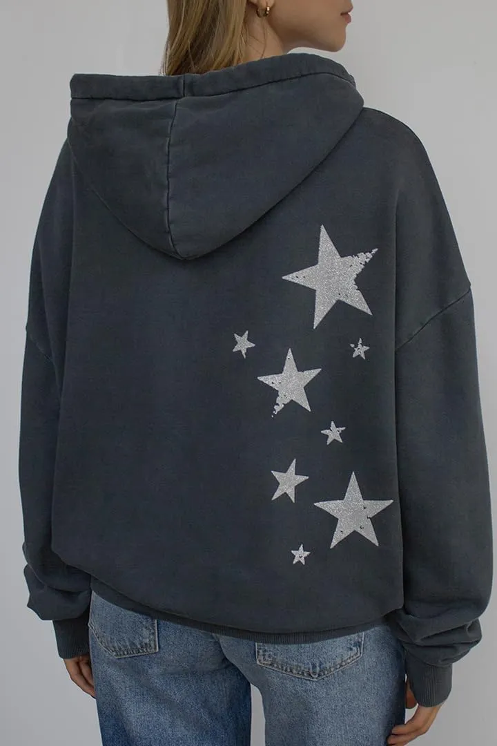 Women Teen Girls Cute Bow Graphic Hoodies Y2k Oversized Long Sleeve Hooded Sweatshirt Aesthetic Pullover Streetwear