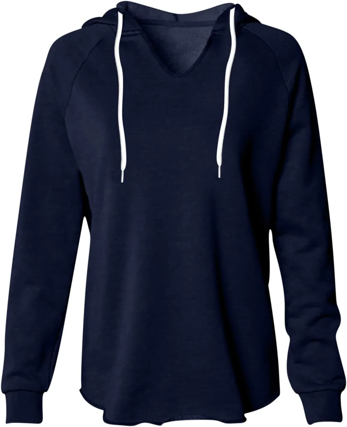 Womens Lightweight Sweatshirt 2024 V Neck Drawstring Workout Hoodies Tops Loose Fit Trendy Casual Fall Clothing