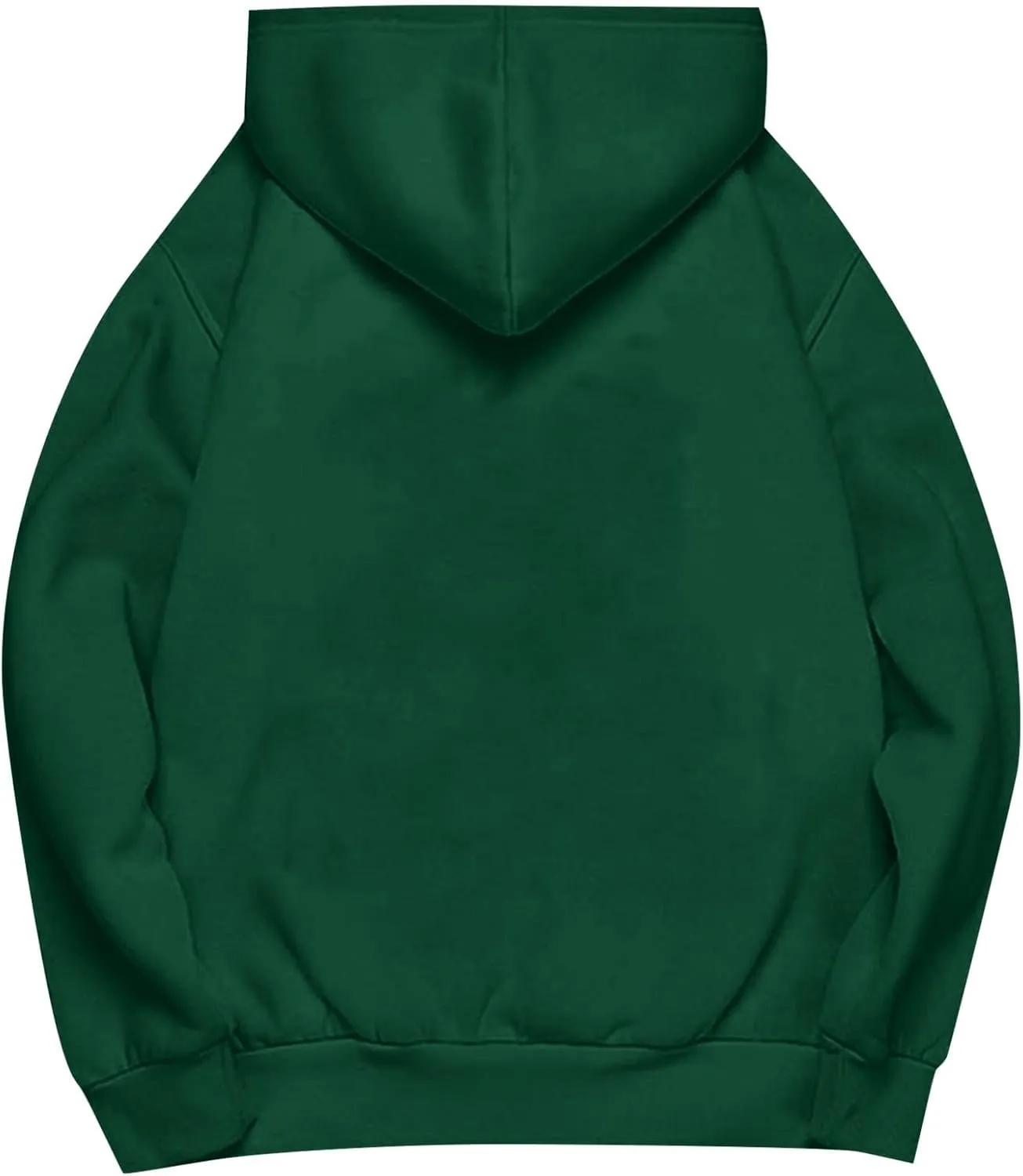 Women's Long Sleeve Oversized Pullover Solid Color Y2K Hoodie Fall Loose Hoodie Sweatshirt Winter Sweatshirt with Pocket