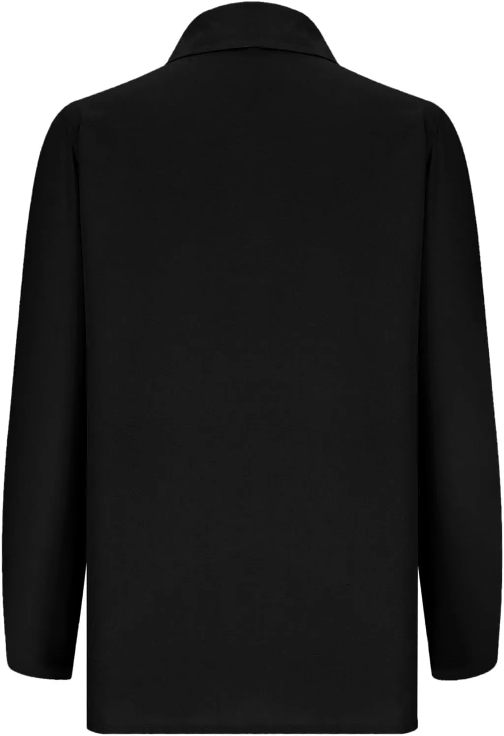 Womens Long Sleeve Tops V Neck Button Down Blouses Solid Classic Fit Shirts Spring Fall Daily Party Fashion Clothes