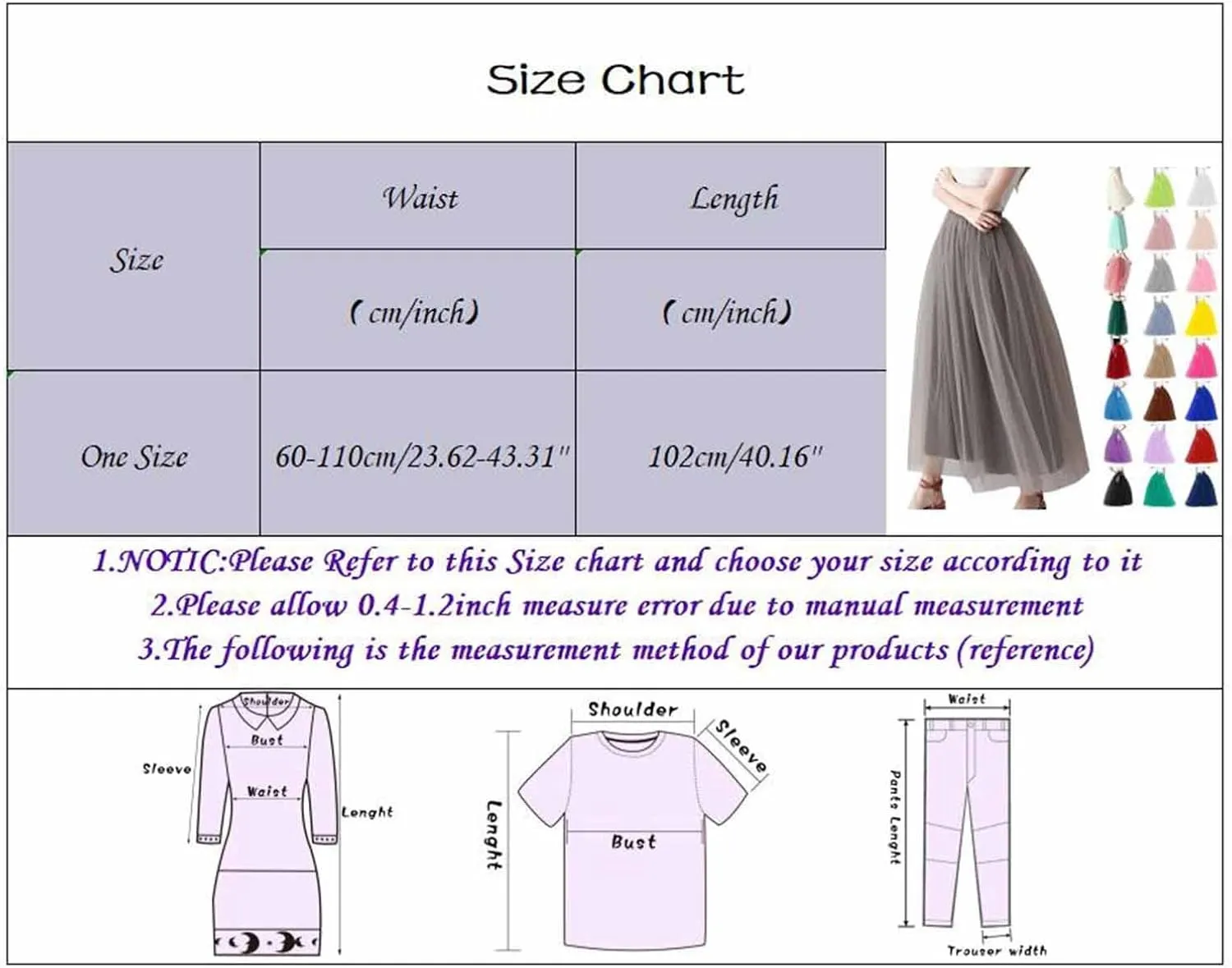 Womens Tulle Skirt A Line Tulle Dress Tutu Skirts Knee Length Adult Layered Short Prom Party Midi Skirt