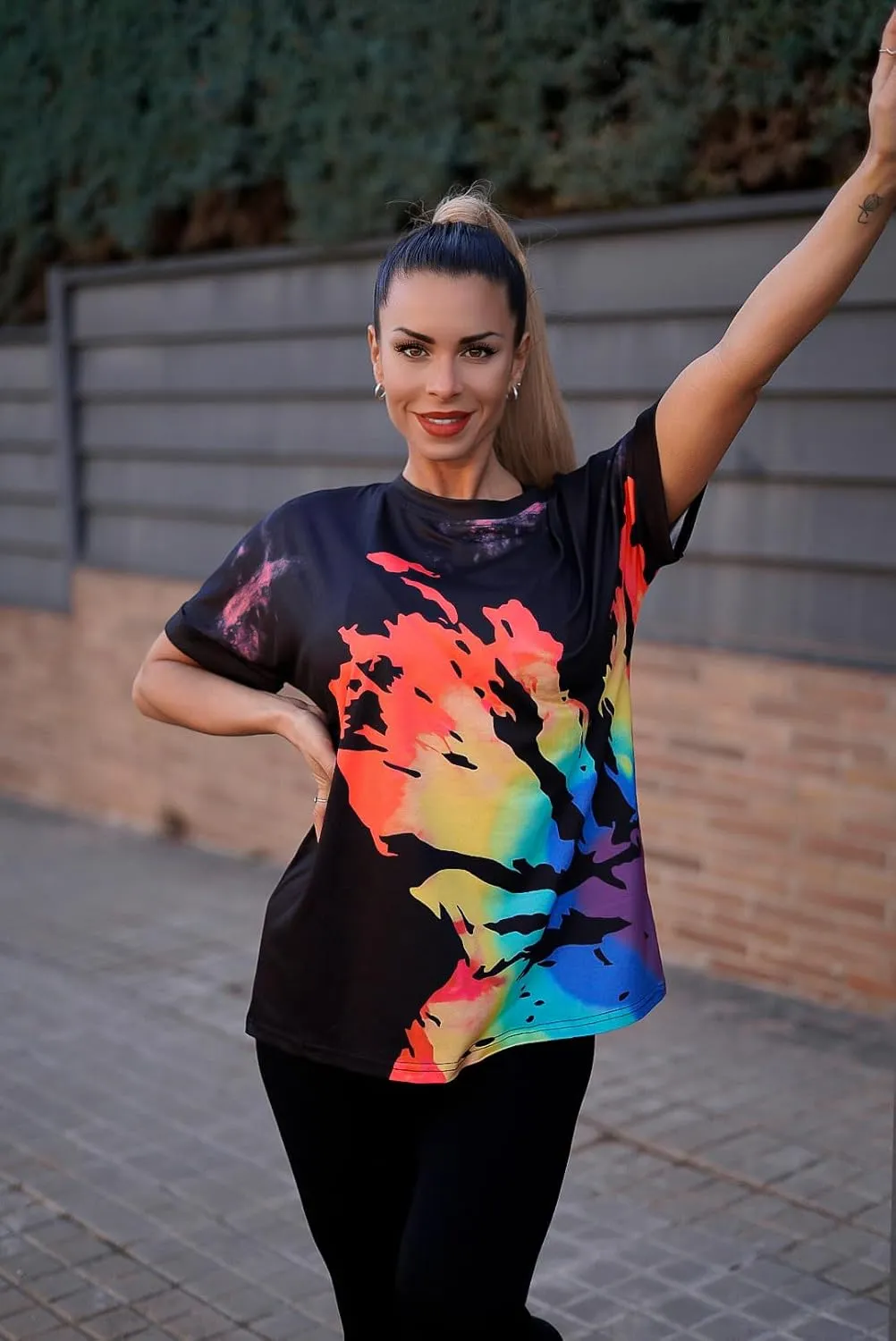 Zeagoo Women Oversized T-Shirt Summer Casual Short Sleeve Loose Tee Tops